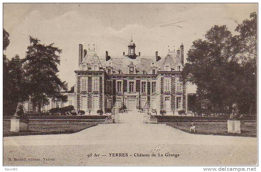 91 YERRES Le Château De La Grange - Yerres