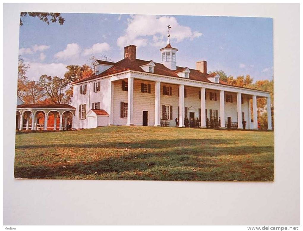 USA - Mount Vernon George Washington's House - MD   Cca 1950-60´s   VF  D27030 - Sonstige & Ohne Zuordnung