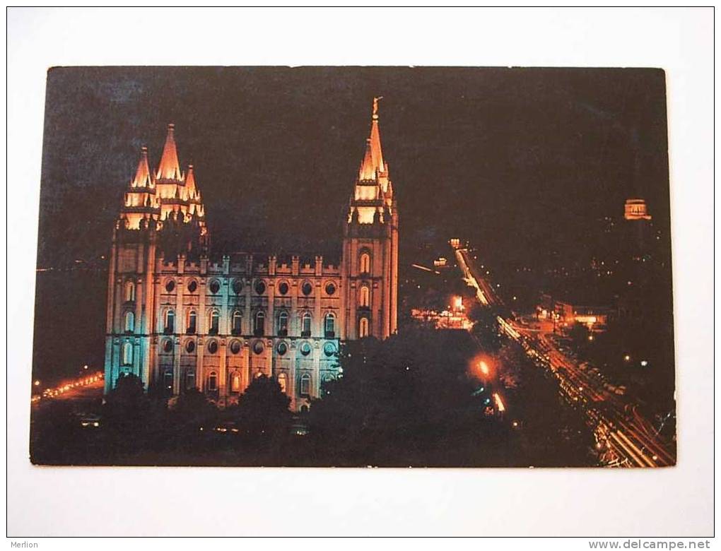 USA  -  Mormon Temple -Salt Lake City - Utah    VF-   D27072 - Salt Lake City
