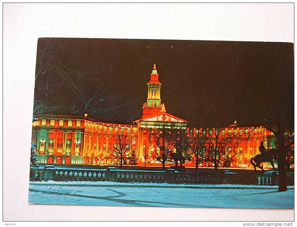 USA  -  Civic Center -Denver -Colorado    VF PU 1967   D27077 - Denver