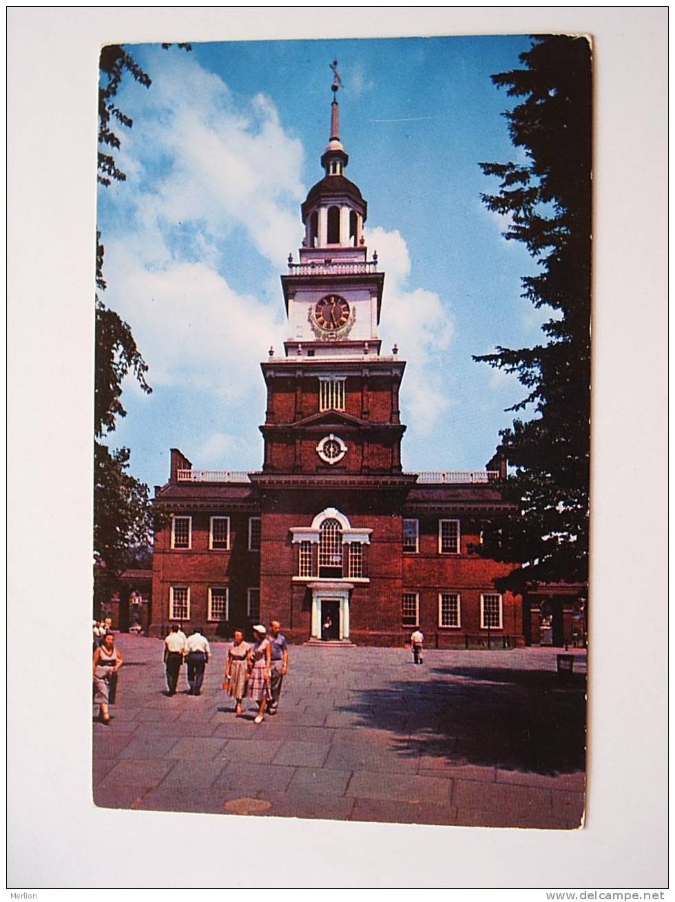 USA - Phila - Independence Hall - PA-  Cca 1950-60´s     VF   D27102 - Philadelphia