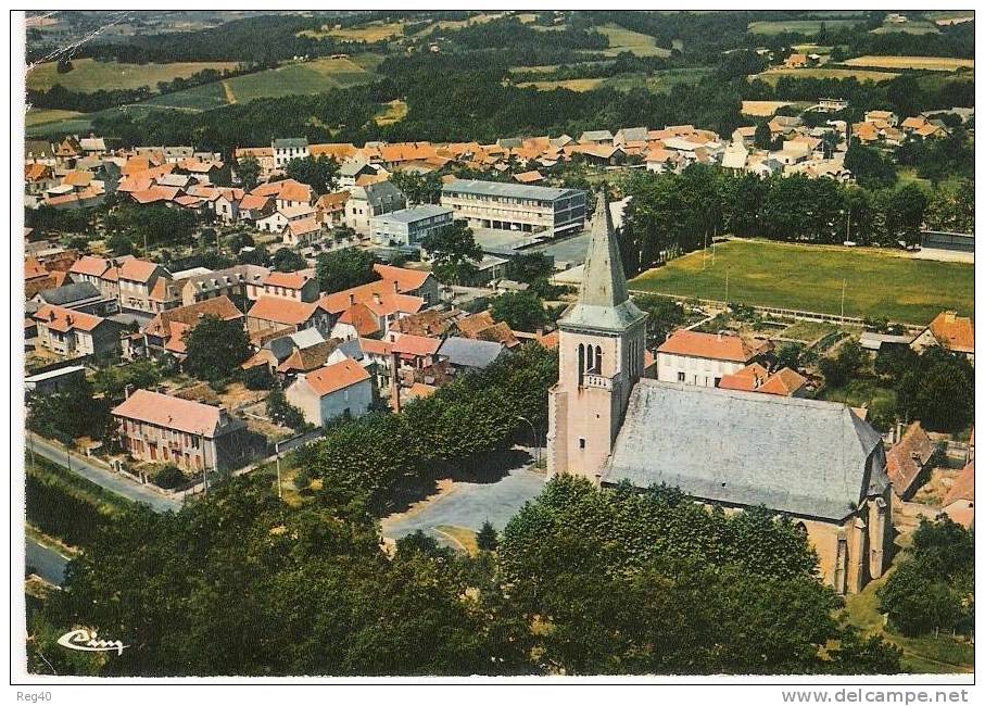 D64 - LEMBEYE  -  Vue Aérienne  - (GF) - Lembeye