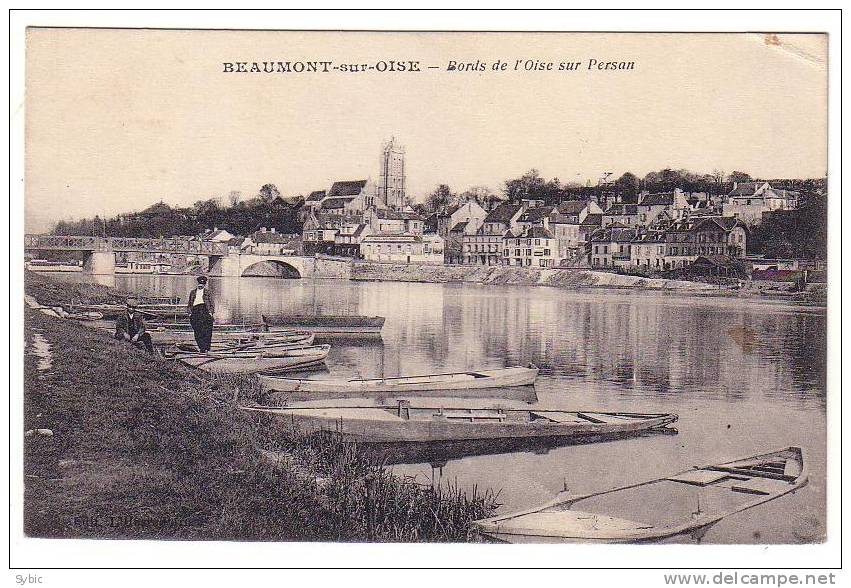 BEAUMONT SUR OISE - Bords De L'Oise Sur Peran - Beaumont Sur Oise