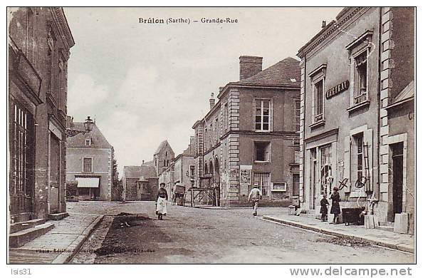 Dép 72 - T293 - Brulon - Grande Rue - Bon état - Brulon