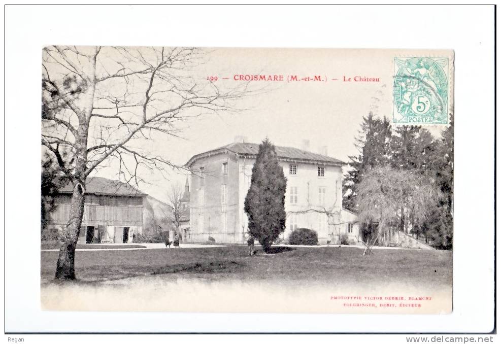 CPA---54----CROISMARE----CHATEAU - Altri & Non Classificati