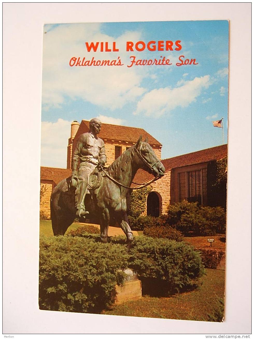 USA - Claremore - Will ROgers Memorial   Oklahoma -  Cca 1950-60´s     VF   D27108 - Autres & Non Classés