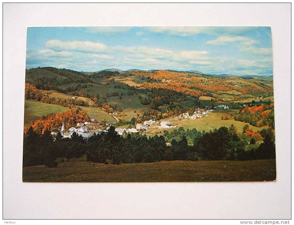USA - Vermont Landscape -  Cca 1950-60´s     VF   D27112 - Andere & Zonder Classificatie