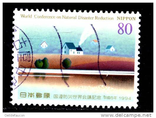 JAPON - Yvert -  2111 - Cote 1 € - Climate & Meteorology