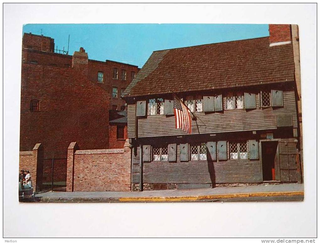 USA - Boston - Paul Revere House - Mass.   - Cca 1950-60´s  VF    D27132 - Boston