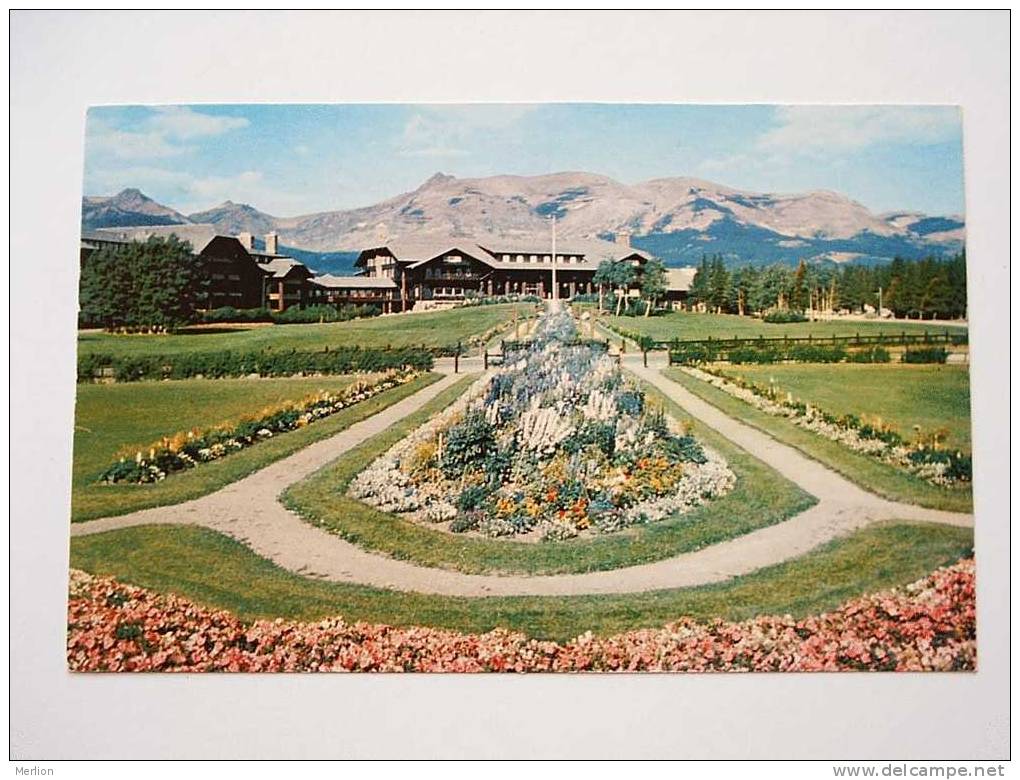 USA - Glacier Park Lodge - Montana     Cca 1950-60´s   VF    D27147 - Andere & Zonder Classificatie