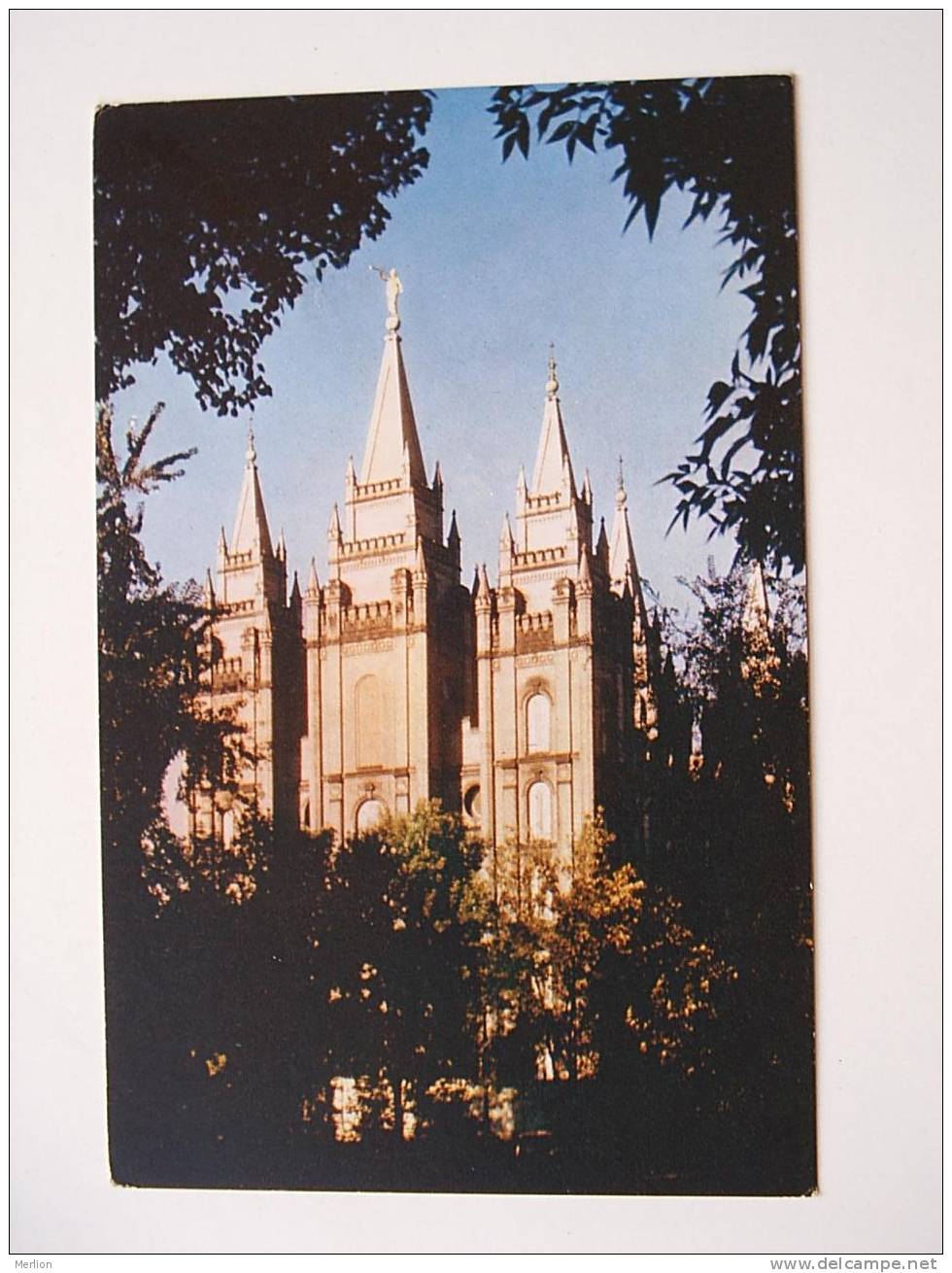 USA - Mormon Temple -Salt Lake City -Utah   Cca 1950-60´s   VF    D27149 - Salt Lake City