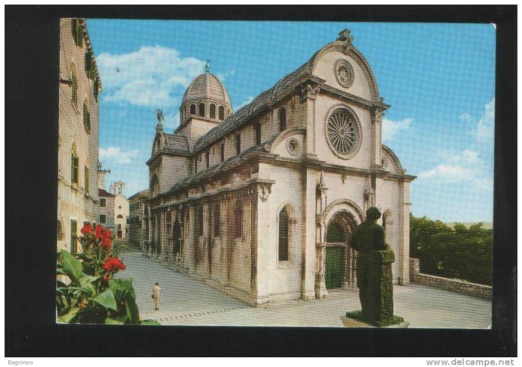 SIBENIK Postcard CROATIA - Kroatië