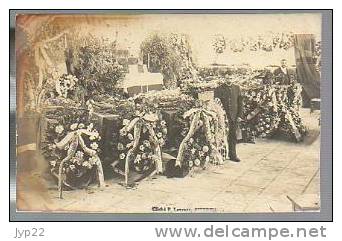 CP Ancienne Funérailles à Ferryville Des Marins Du Sous-Marin Farfadet Naufrage Bizerte 6/07/1905- Catastrophe Cercueil - Funerali