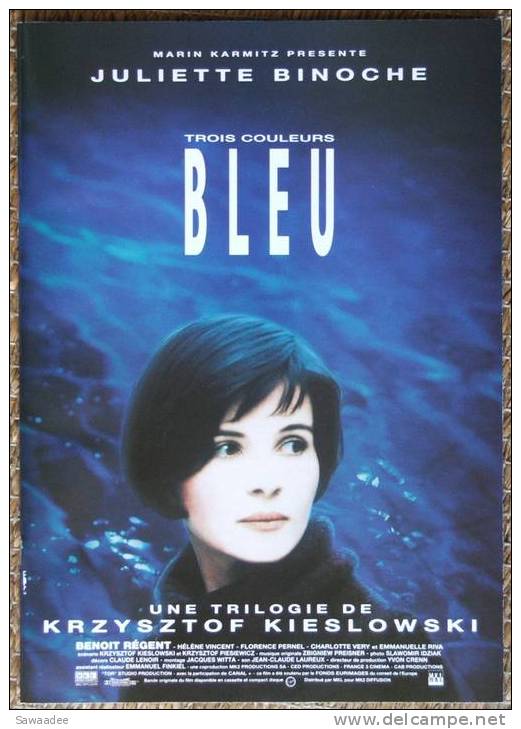 DOSSIER DE PRESSE - FILM -TRILOGIE - KRZYSZTOF KIESLOWSKI - ROUGE/BLANC/BLEU - Cinéma/Télévision