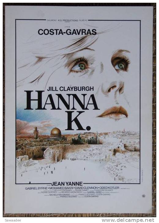 DOSSIER DE PRESSE - FILM - HANNA K. - COSTA GAVRAS - Kino/Fernsehen