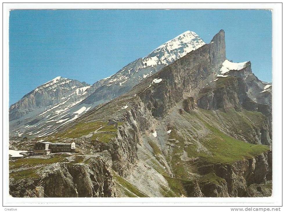 SUISSE-SCHWEIZ-SWITZERLAND.GEMMIPASS LEUKERBAD - KANDERSTEG.Sporthotel Wildstrubel 2316m - Steg