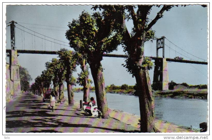 TONNAY - Le Pont Suspendu - Pont-l'Abbé-d'Arnoult