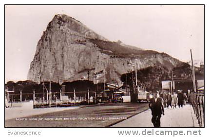 NORTH VIEW OF BRITISH FRONTIER GATES GIBRALTAR  REF6978 - Gibraltar