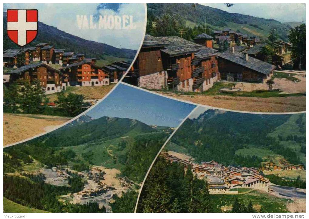 CPSM. VAL MOREL. DATEE 1982. - Valmorel