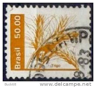 BRESIL BRASIL Poste 1545 (o) Blé Wheat - Oblitérés