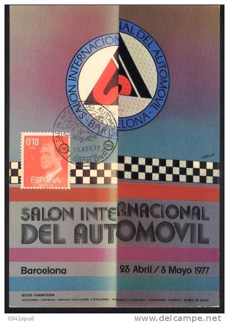 1977 Espagne Salon Auto Barcelona - Automobile