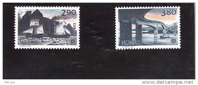 Norvege 1988 - Yv.no.952-3 Neufs** - 1988