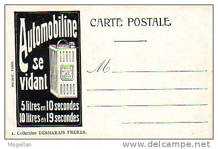 France - C.P Salon De L'Automobile 1904 - Publicité Automobiline - SUP - Pétrole - Carburant - Pubblicitari