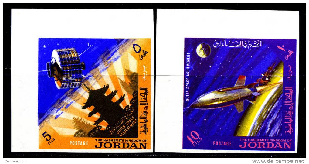 JORDANIE - Yvert -  489/93** N.D.  Bdf -  Cote 27.50 € - Asia