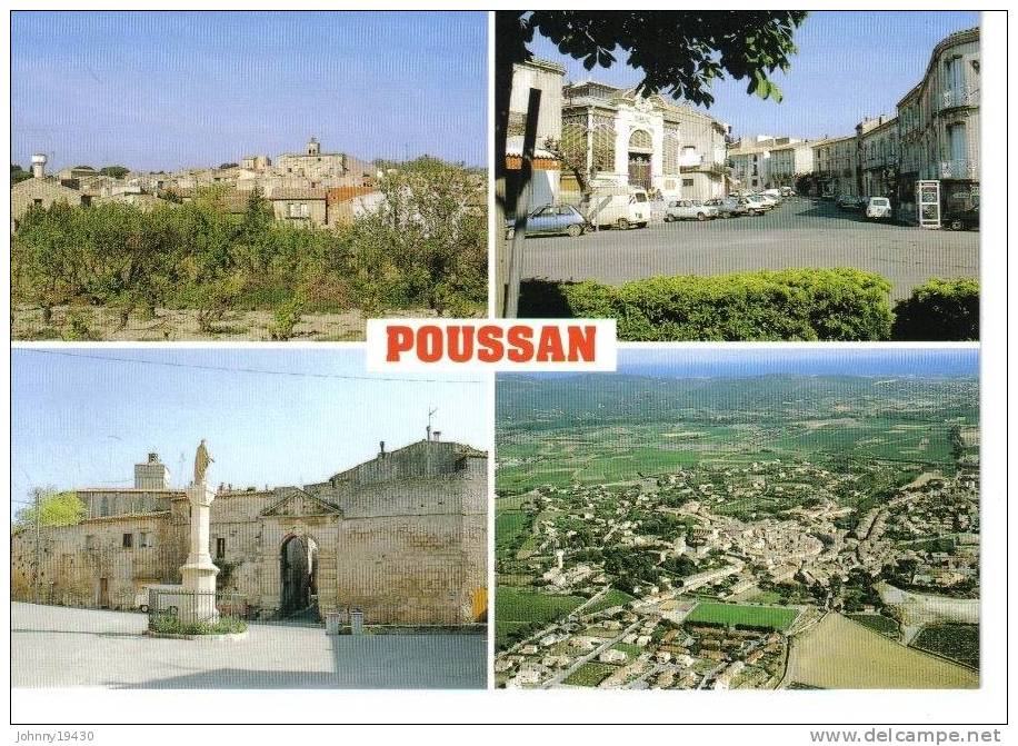 98-1005 - POUSSAN -  ( 4 VUES ) - Autres & Non Classés