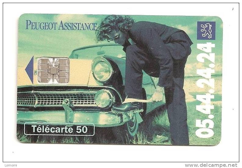 *Peugeot  Assistance  -  Année   .  1994  . RARE  . 1 Scan.. - Voitures