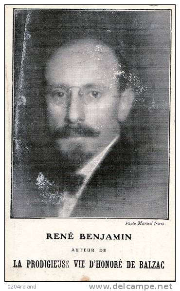 René Benjamin - Philosophy