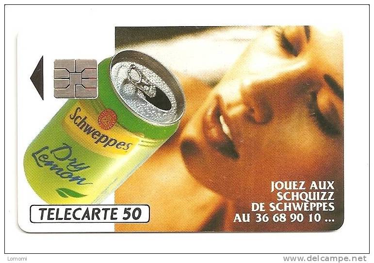 Schweppes   -  Année   . 1993   . RARE  . 1 Scan.. - Alimentation