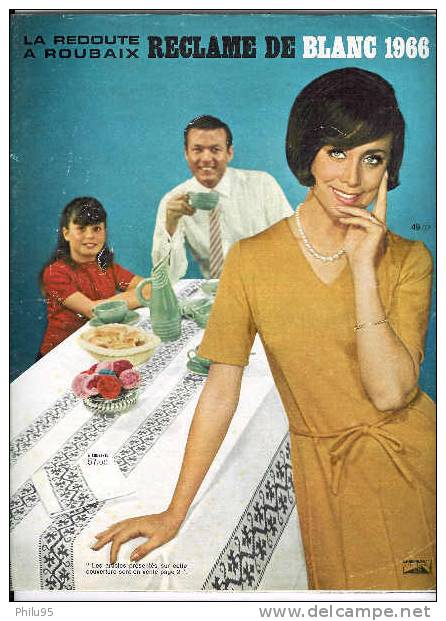Catalogue La Redoute Blanc 1966 - Publicités