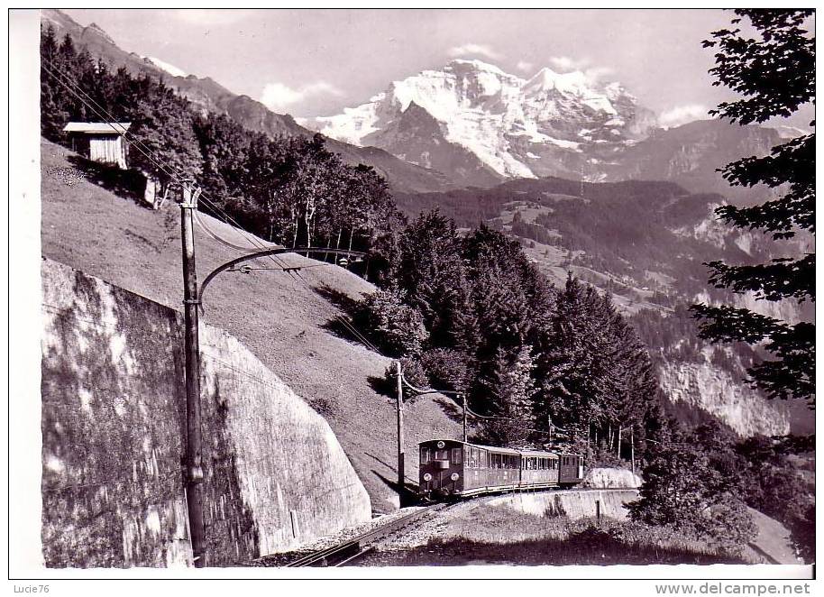 INTERLAKEN -  Schynige Platte Bahn - N° 57 12 - Funiculaires
