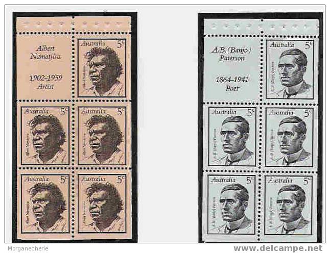 AUSTRALIA; 1968;  YT 380-383 EN 5 CARNETS DE 5 TIMBRES COMPLET ** - Postzegelboekjes