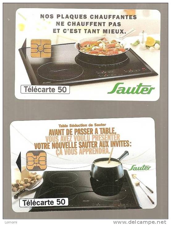 *SAUTER Nos Plaques Chauffantes   -  Année   . 1997   . RARE  . 1 Scan.. - Advertising