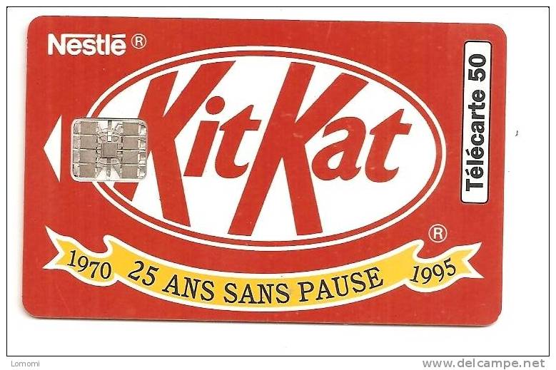 Kit Kat   -  Année   . 1995   . RARE  . 1 Scan.. - Alimentation