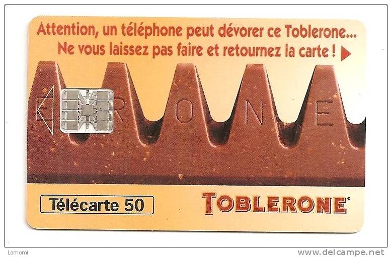 TOBLERONE   -  Année   . 1995   . RARE  . 1 Scan.. - Alimentation