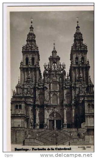 Santiago  Fachada De La Catedral - Santiago De Compostela