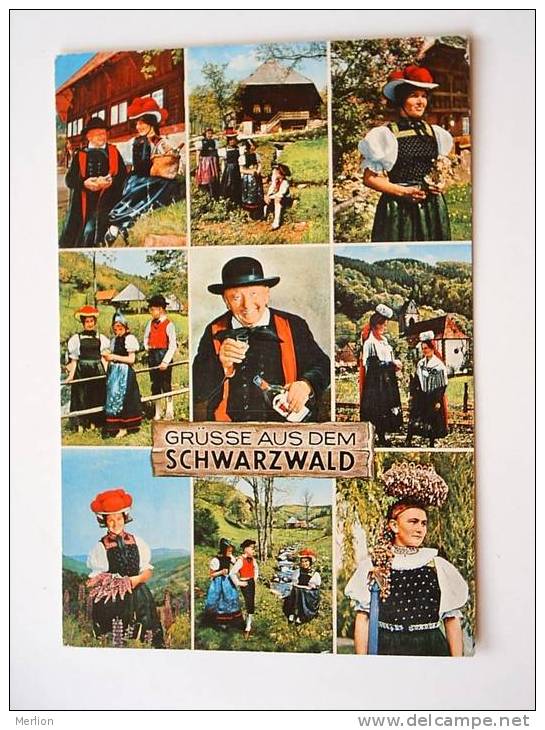 Germany - Schwarzwald - Trachen - Costumes  Cca 1970's  F  D27322 - Hochschwarzwald