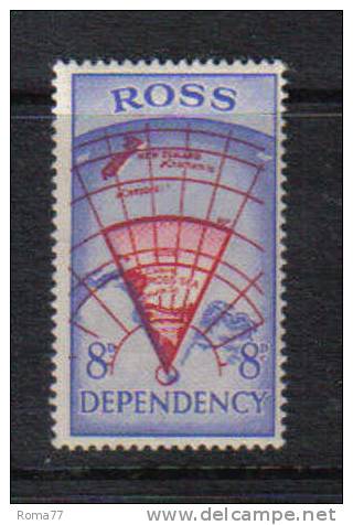 G11072 - ROSS , Un Valore  Yvert  N.  3  ** - Nuovi