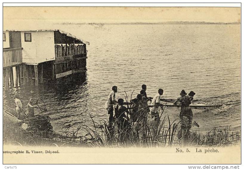 AFRIQUE - CONGO - La Pêche - Congo Français