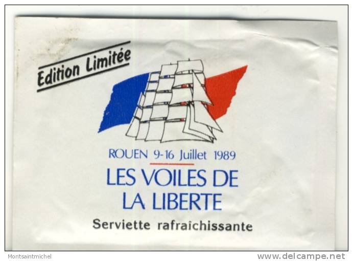 Les Voiles De La Liberté Rouen 9 Au 16 Juillet 1989. - Autres & Non Classés