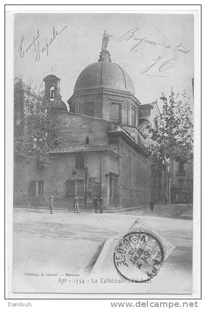 84 /FL/ APT, La Cathédrale (coté Sud); N° 1554, ANIMEE - Apt