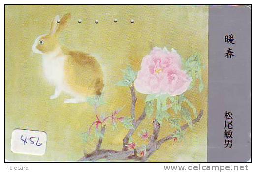 Carte Japon - LAPIN (456) Rabbit LAPIN KONIJN Kaninchen Conejo Animal Tier - Conejos