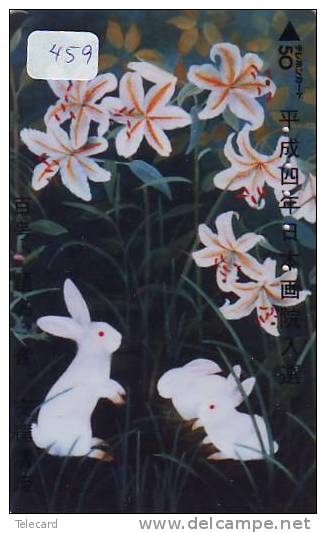 Carte Japon - Kaninchen LAPIN (459) Rabbit  KONIJN  Conejo Animal Tier - Lapins