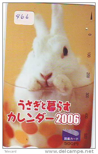 Carte Japon - Kaninchen LAPIN (466) Rabbit  KONIJN  Conejo Animal Tier - Conejos
