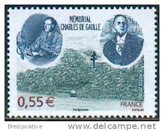 France 2008 - Mémorial Charles De Gaulle, Colombey Les Deux Eglises - MNH - De Gaulle (General)