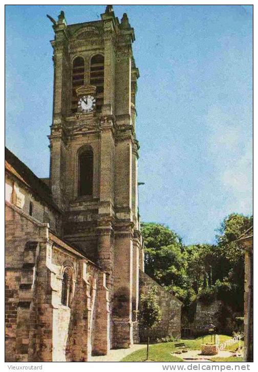 CPSM.  CHARS. L´EGLISE SAINT SULPICE. - Chars