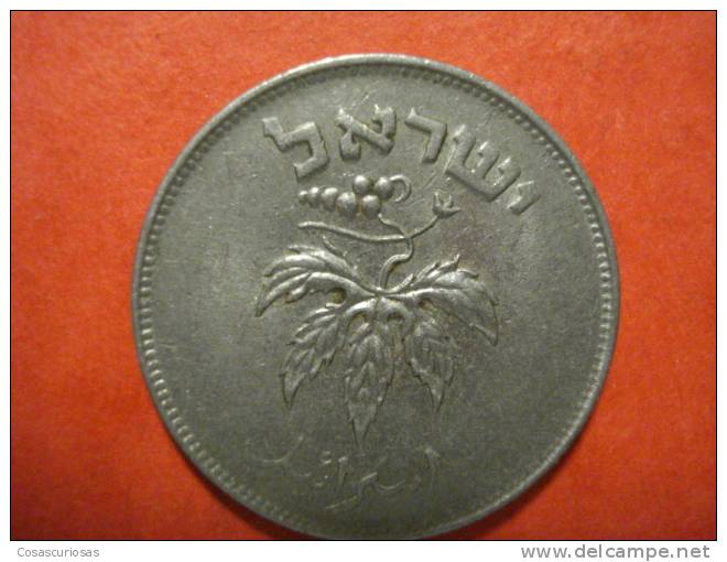 8529 ISRAEL 50  PRUTOT   AÑO / YEAR   1954   MBC / VF / TB - Israel